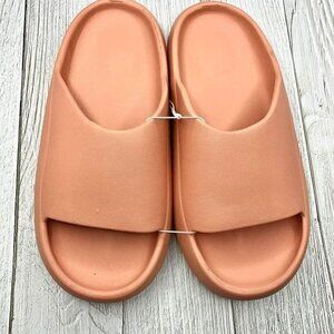 Womens Slides New House Slippers Slip On Sandal Shower‎ Shoes Medium 7-8